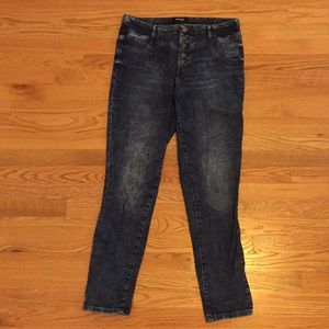 High-Waisted Skinny Jeans